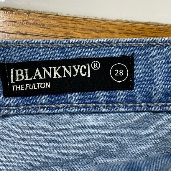 Blank NYC The Fulton Roll Up Denim Cut Off Shorts‎ Size 28 - Picture 7 of 12